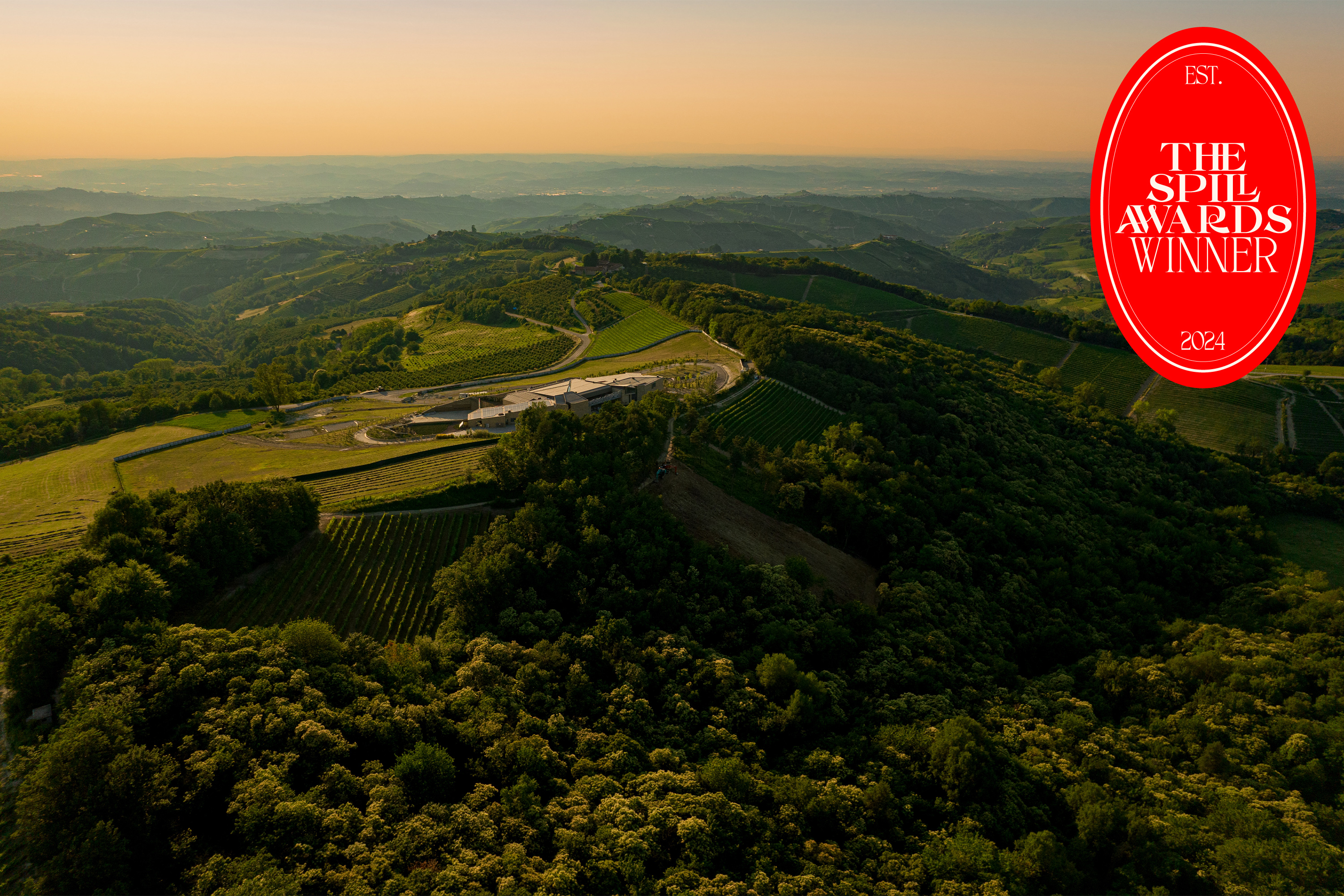 The Gaja vineyard in Alta Langa