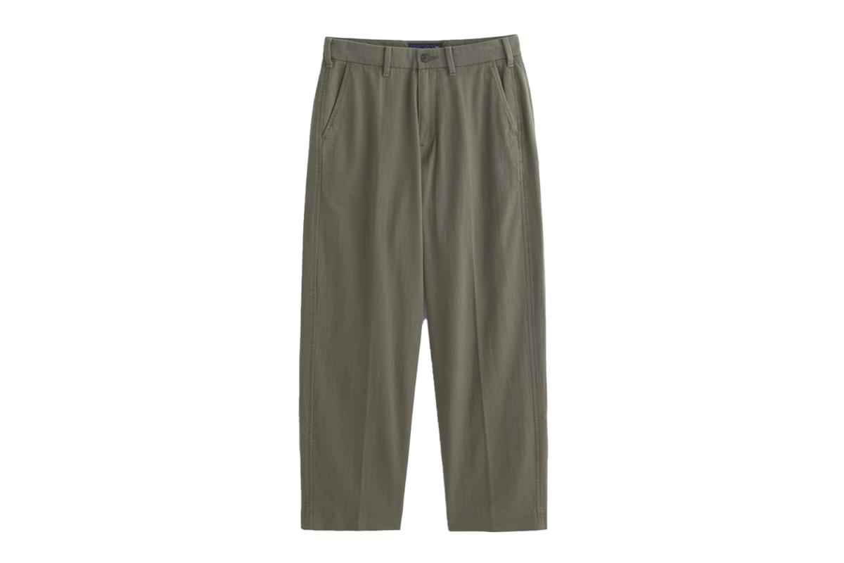 Abercrombie Cotton Baggy Trouser