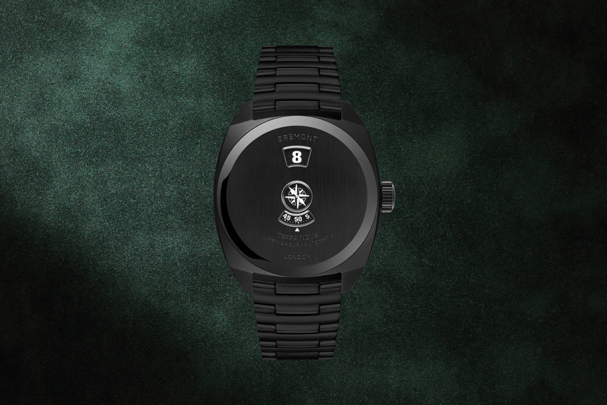 Bremont Terra Nova 38 Jumping Hour Stealth Black