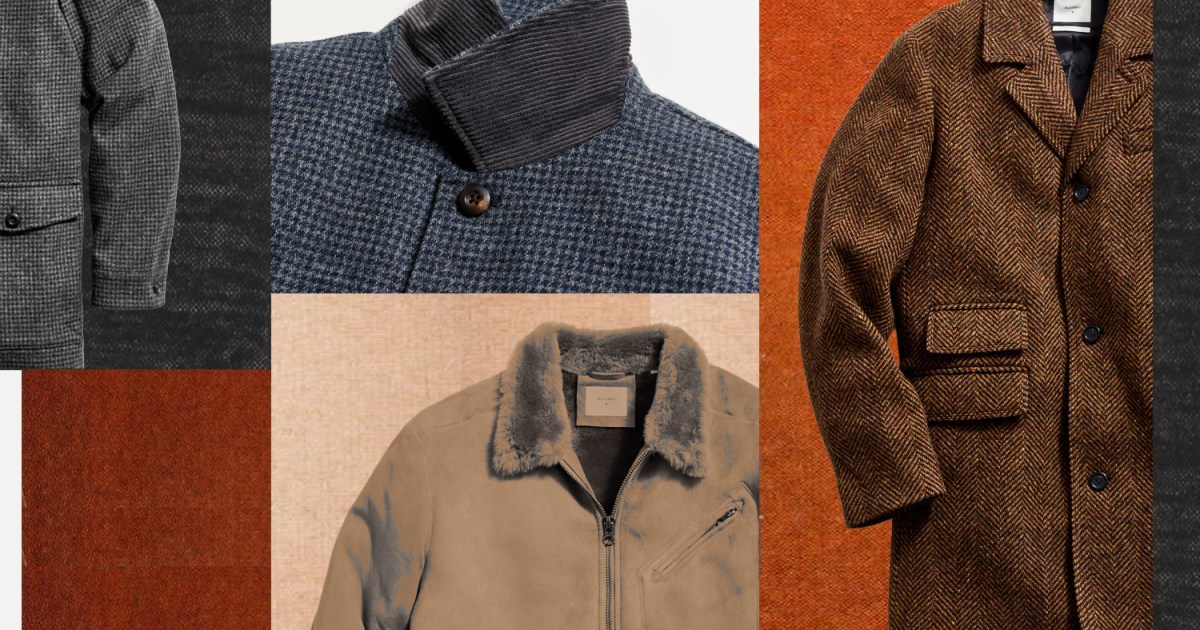 It's still coat season.