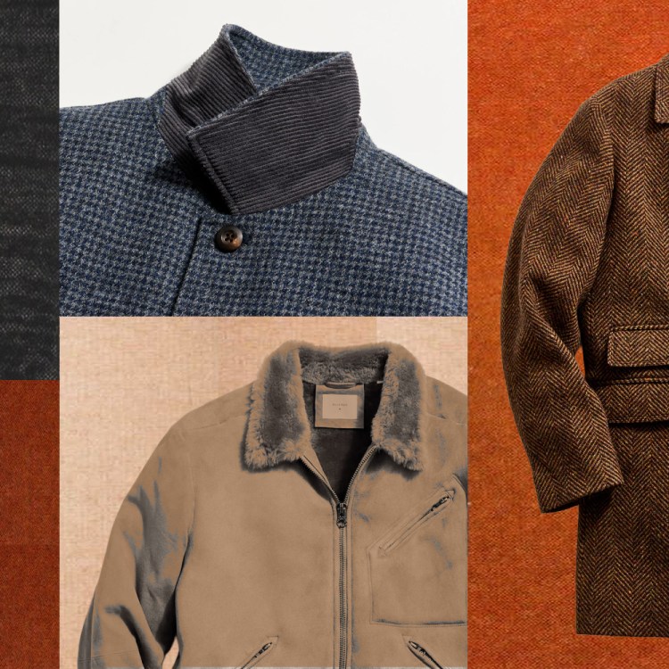 It's still coat season.