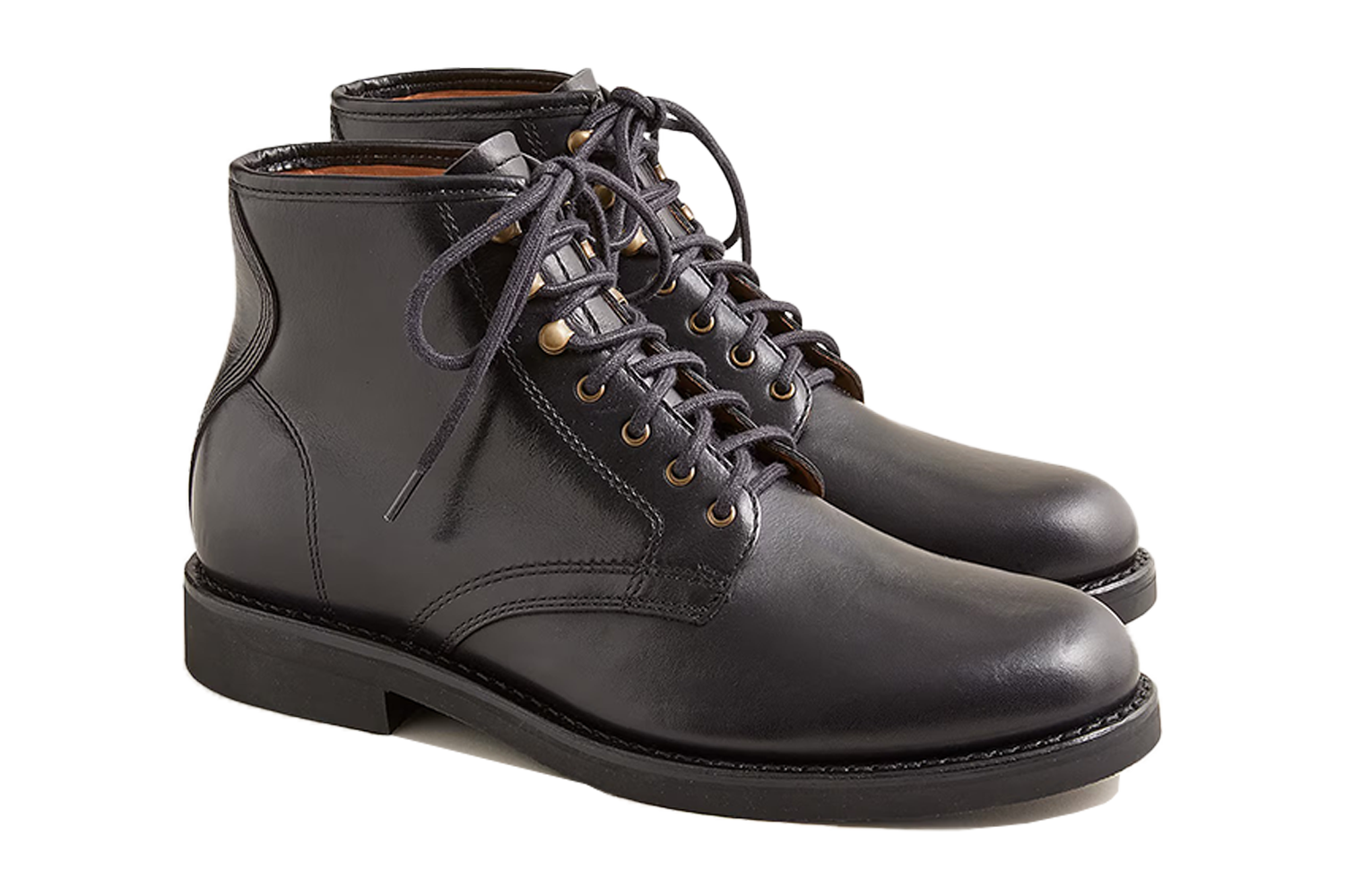 J.Crew Field Boots in English Leather