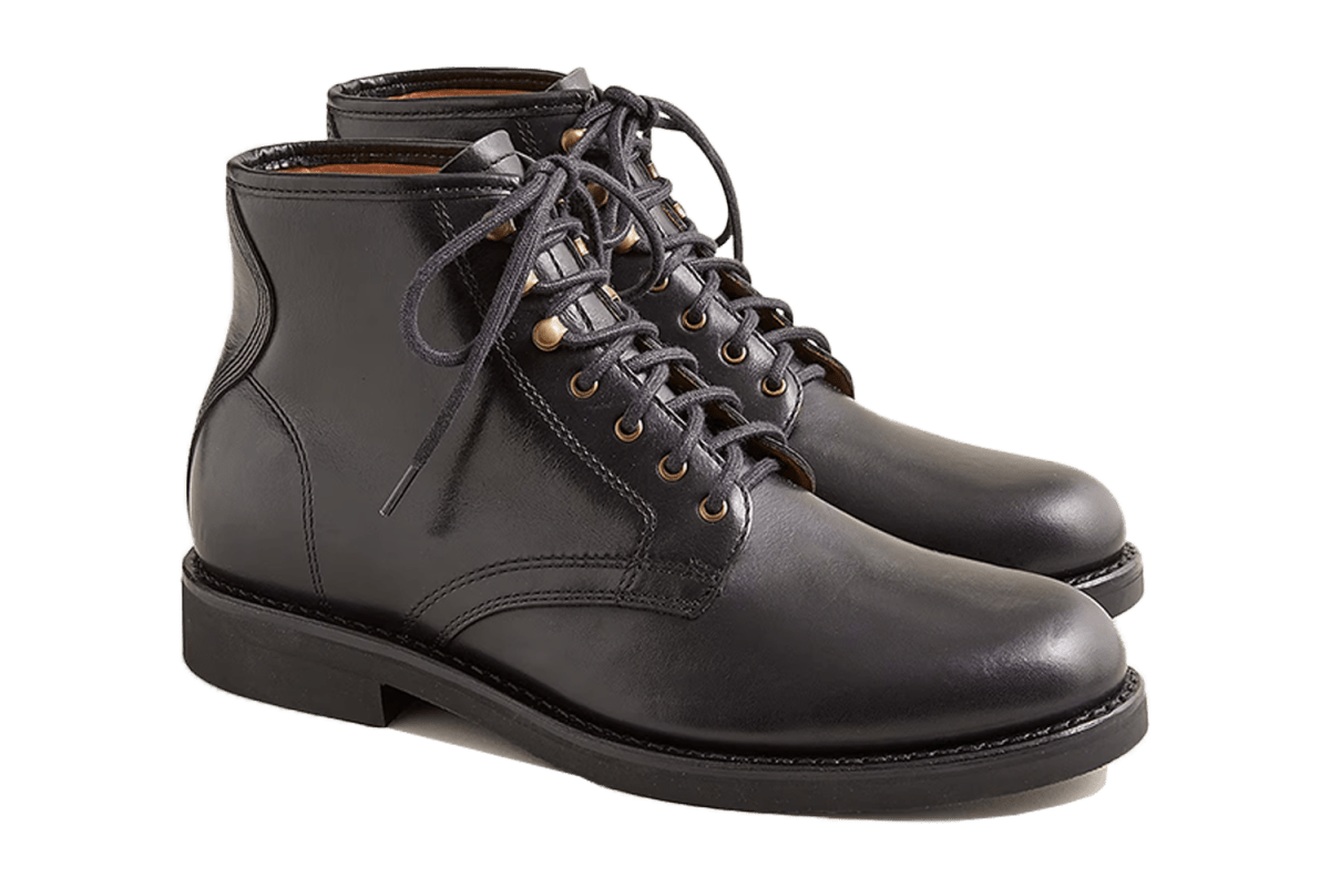 J.Crew Field Boots in English Leather