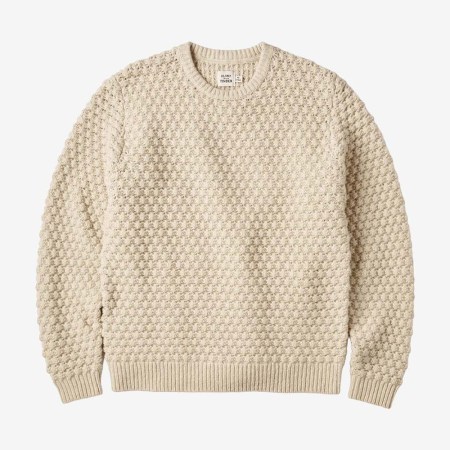 Flint and Tinder Wool Fisherman Sweater