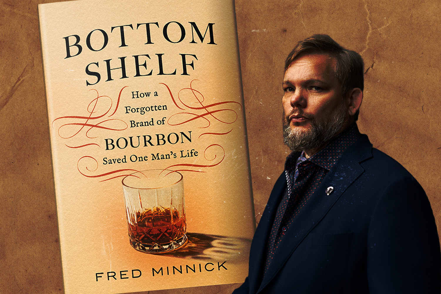 Fred Minnick and his new book "Bottom Shelf"