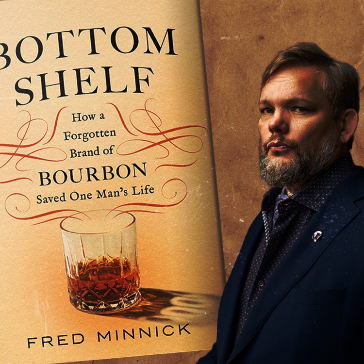 Fred Minnick and his new book "Bottom Shelf"
