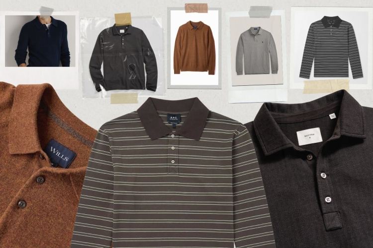 Might I introduce you to the long-sleeve polo.