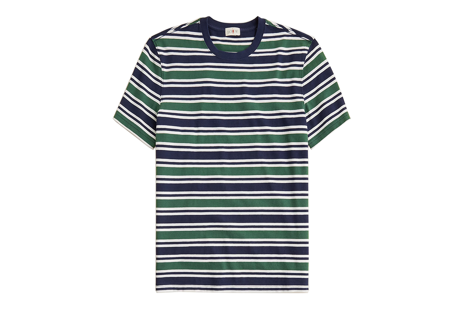 J.Crew Vintage-Wash Cotton T-Shirt in Stripe