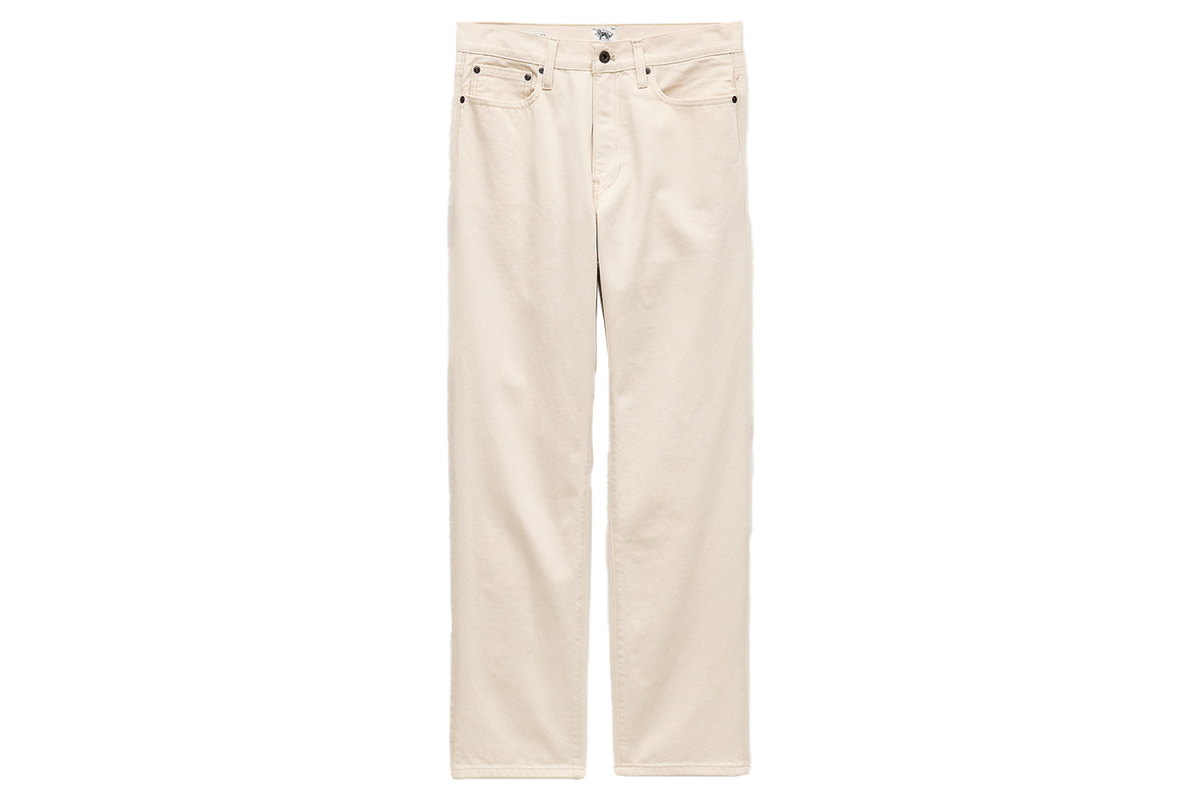 J.Crew Classic Jean in Natural Seeded Denim