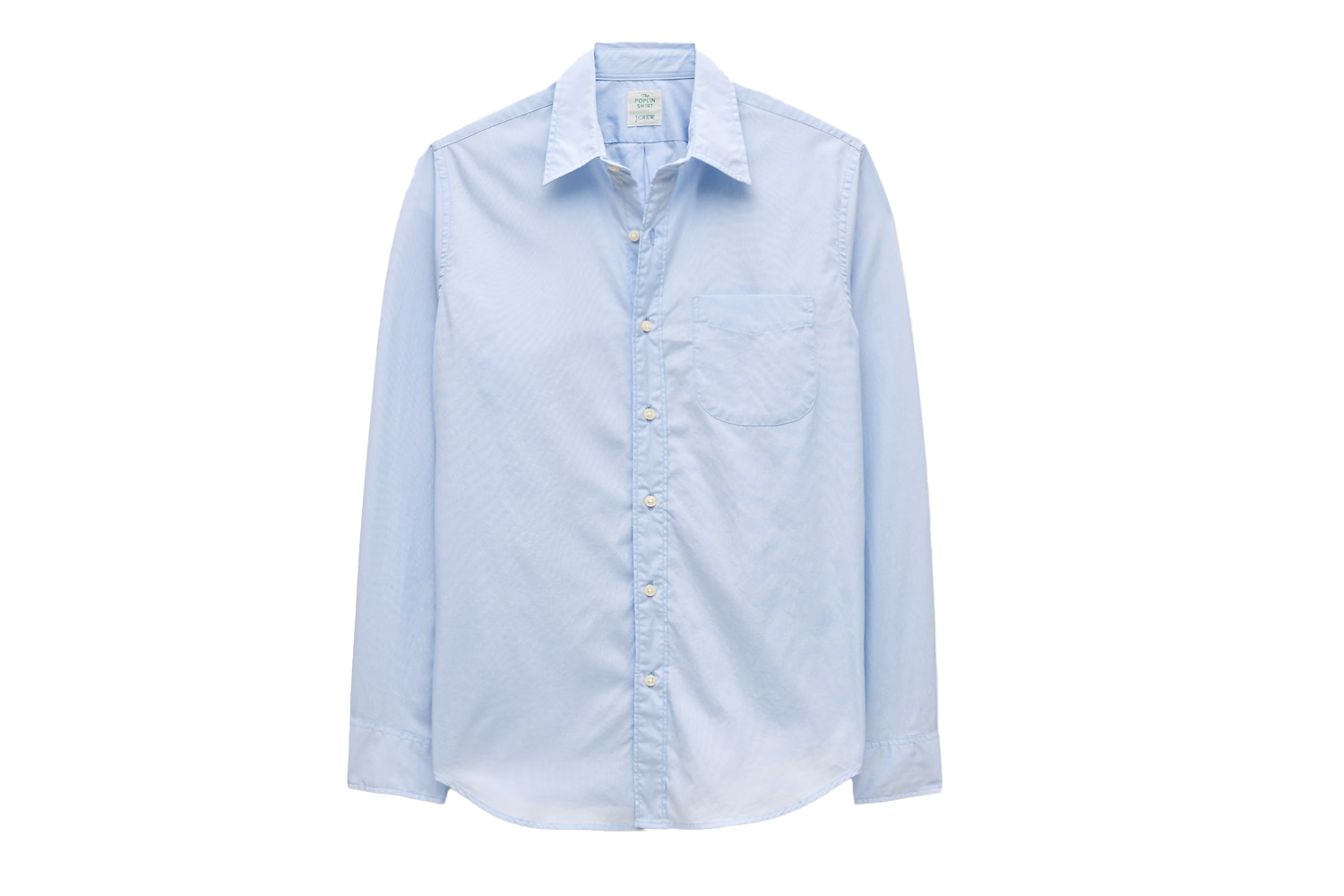 J.Crew Poplin Shirt with Point Collar