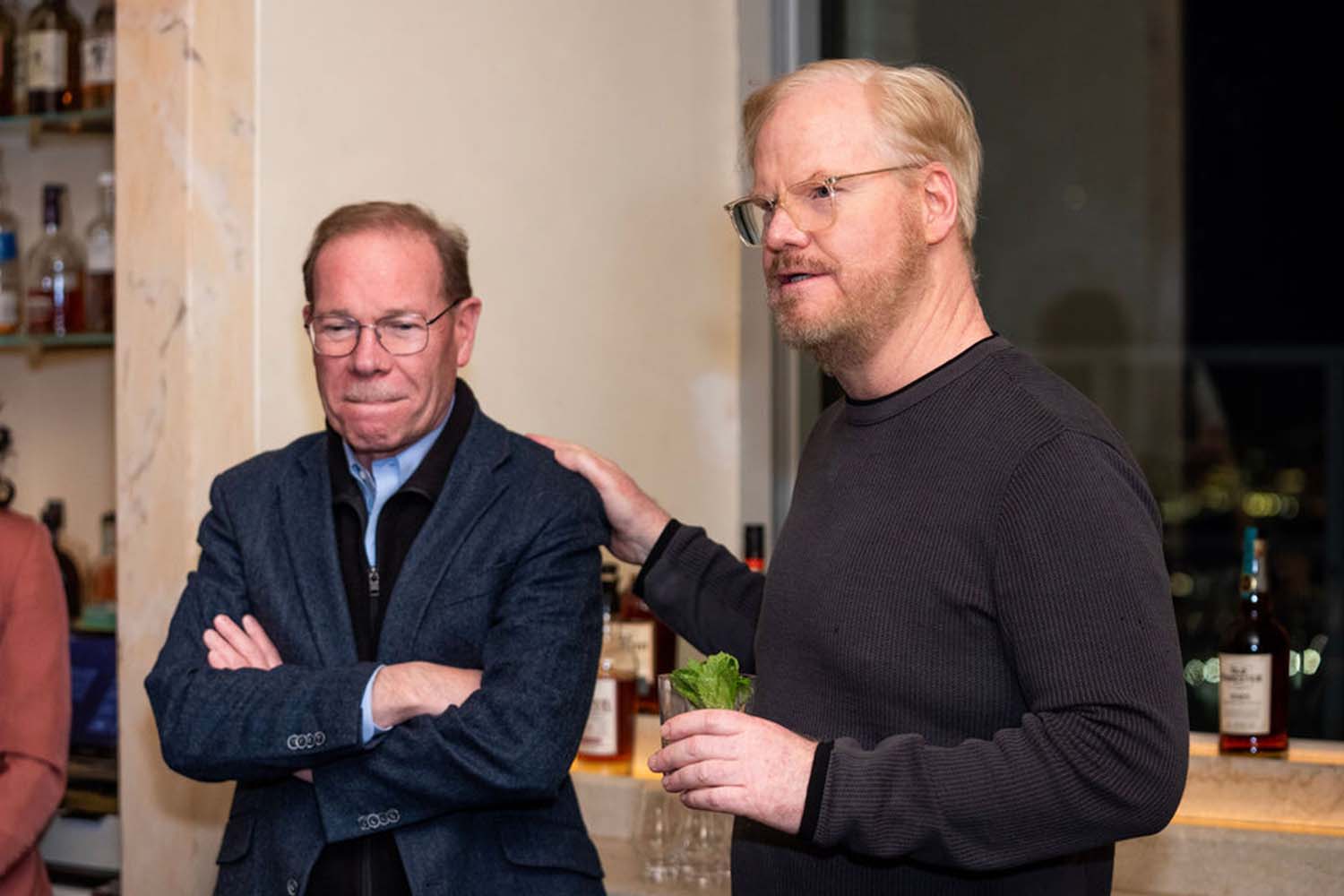 Brown-Forman's Chris Morris and comedian Jim Gaffigan