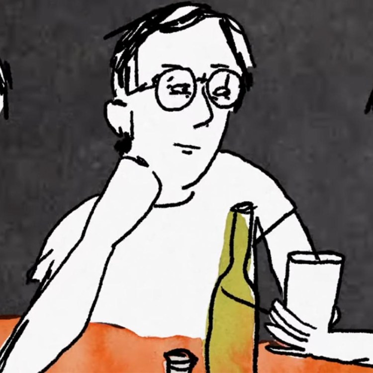 Joyce Manor in the "I Used to Go to This Bar" video