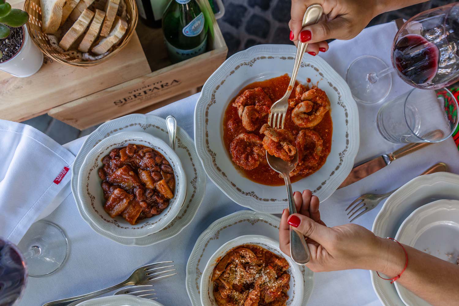 A modern Roman table