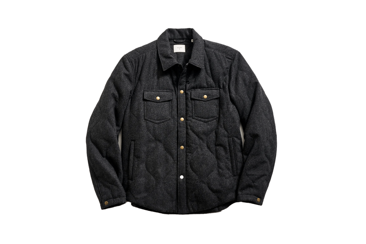 Billy Reid Onion Quilted Theo Shirt Jacket