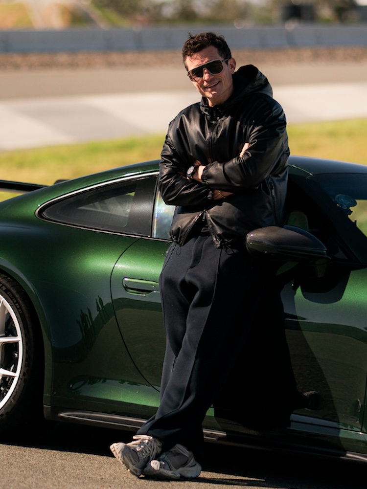 Orlando Bloom Porsche
