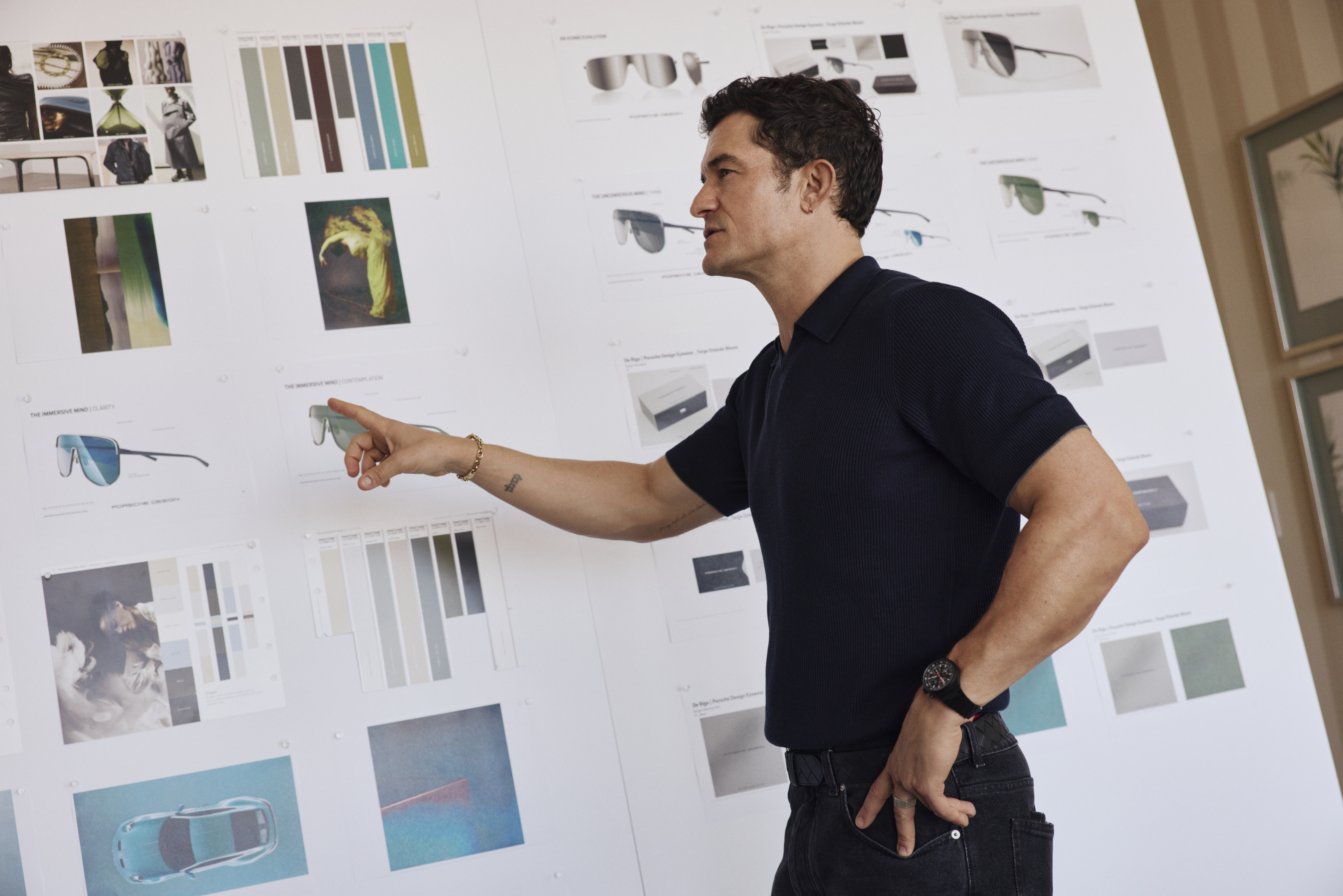 Orlando Bloom Porsche Designs Sunglasses