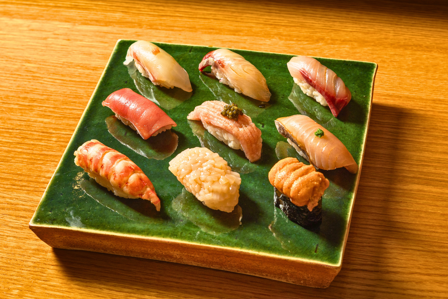 Sushi Ouji ships fish twice a week from Tokyo's Toyosu Market.
