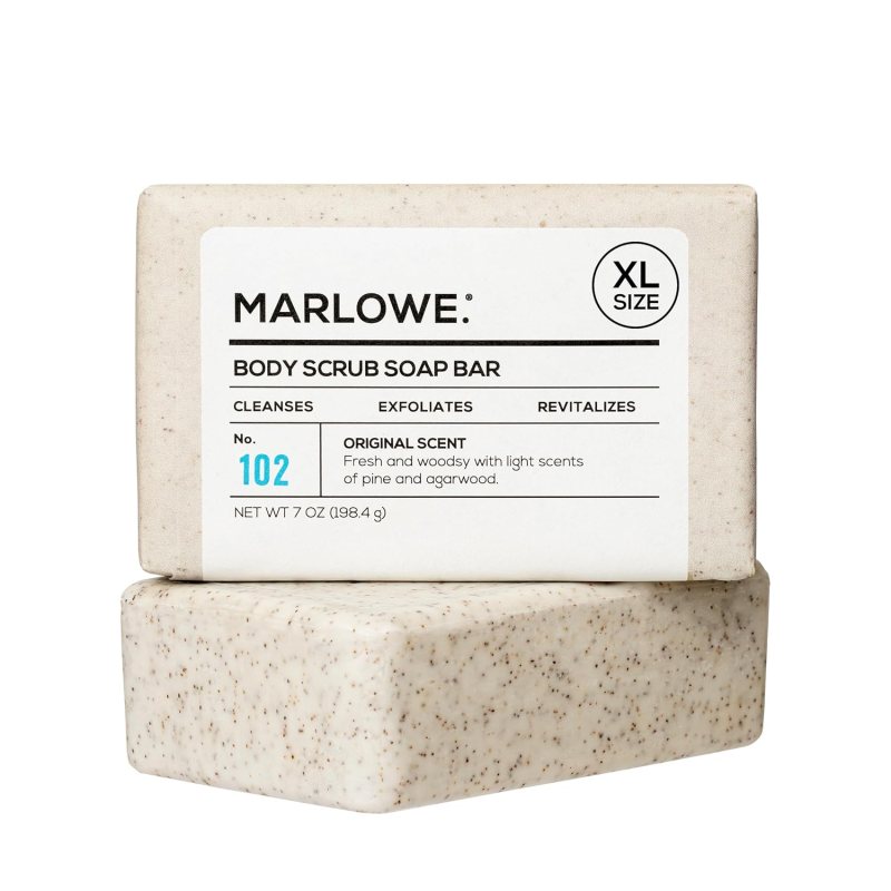 Marlowe No. 102 Body Scrub Soap Bar