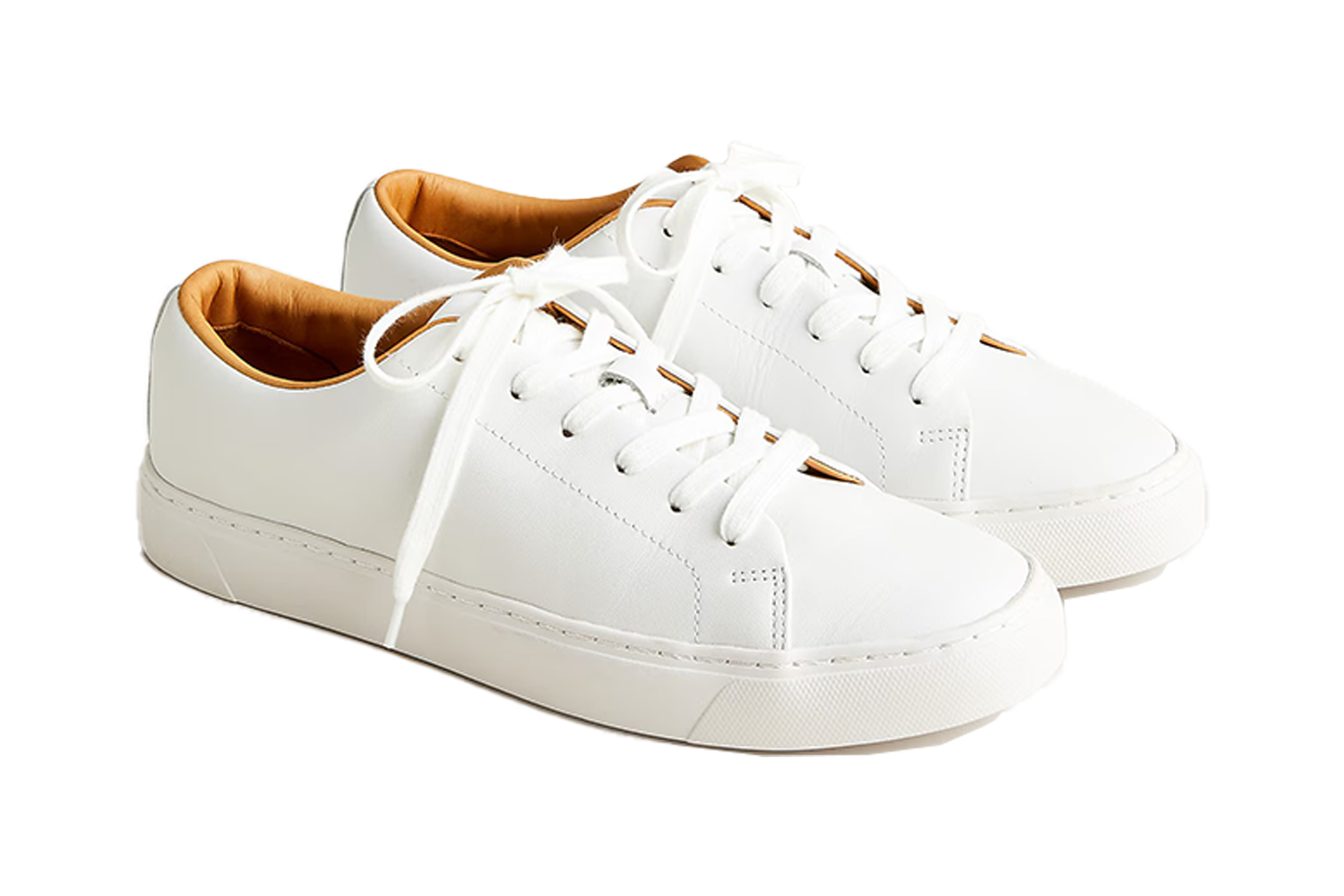 J.Crew Court Sneakers in Leather