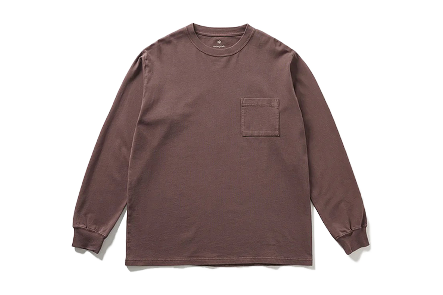 Snow Peak Garment Dyed L/S T-Shirt