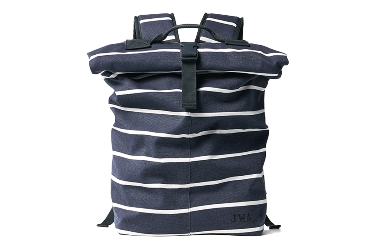 Uniqlo x JW Anderson Striped Roll Top Backpack
