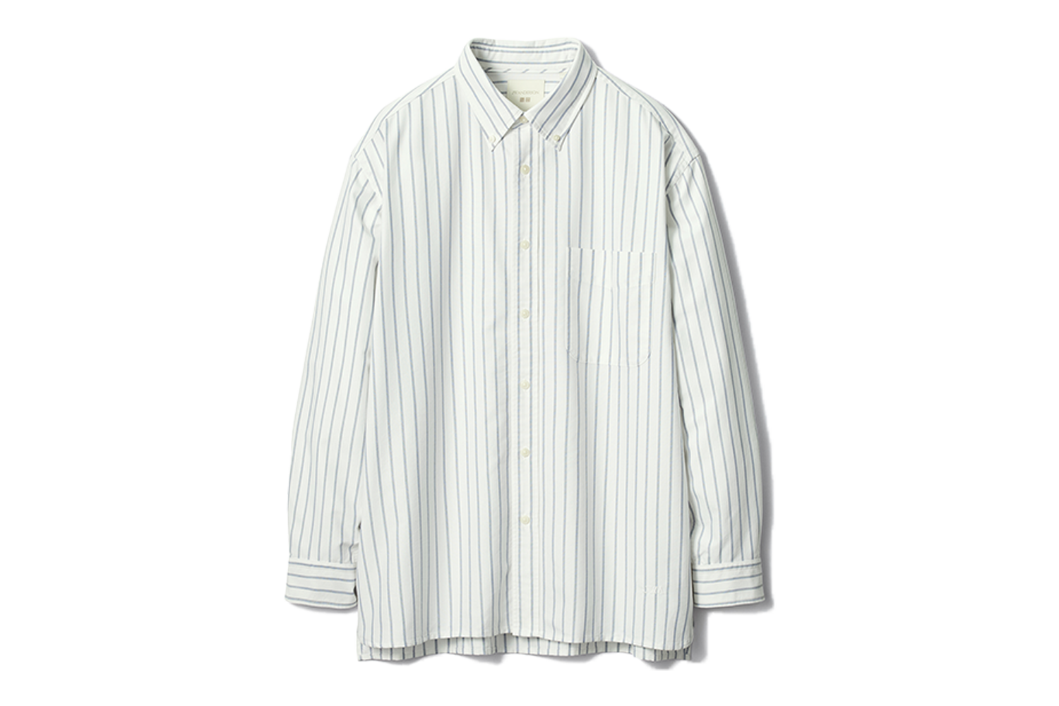 Uniqlo x JW Anderson Striped Oxford Oversized Shirt