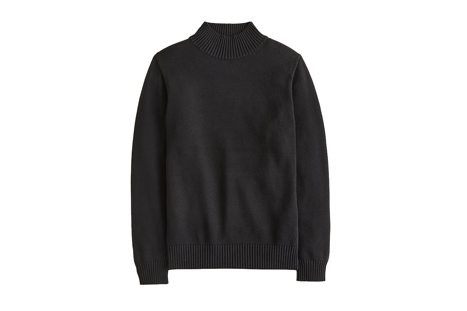 J.Crew Heritage Cotton Mockneck Sweater