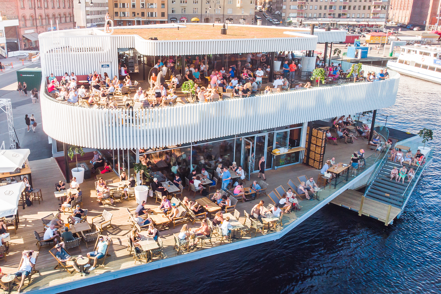 Kuuma sauna and restaurant in Tampere