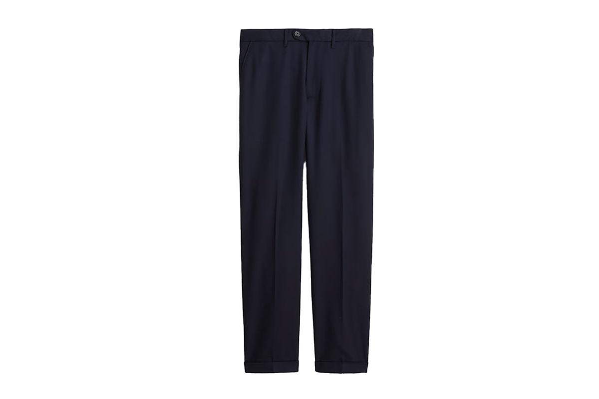 J.Crew Classic Creased Wool Trouser