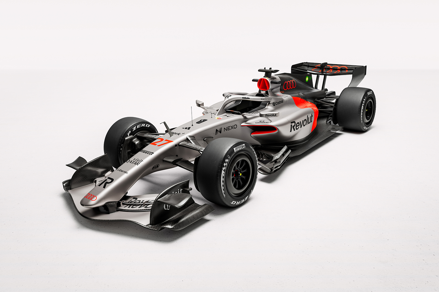 The R26, Audi Revolut's first F1 car