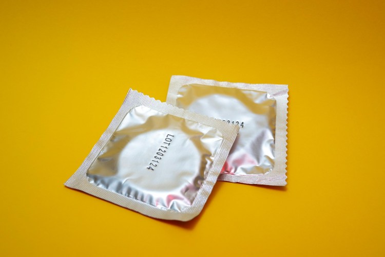 Condom wrappers