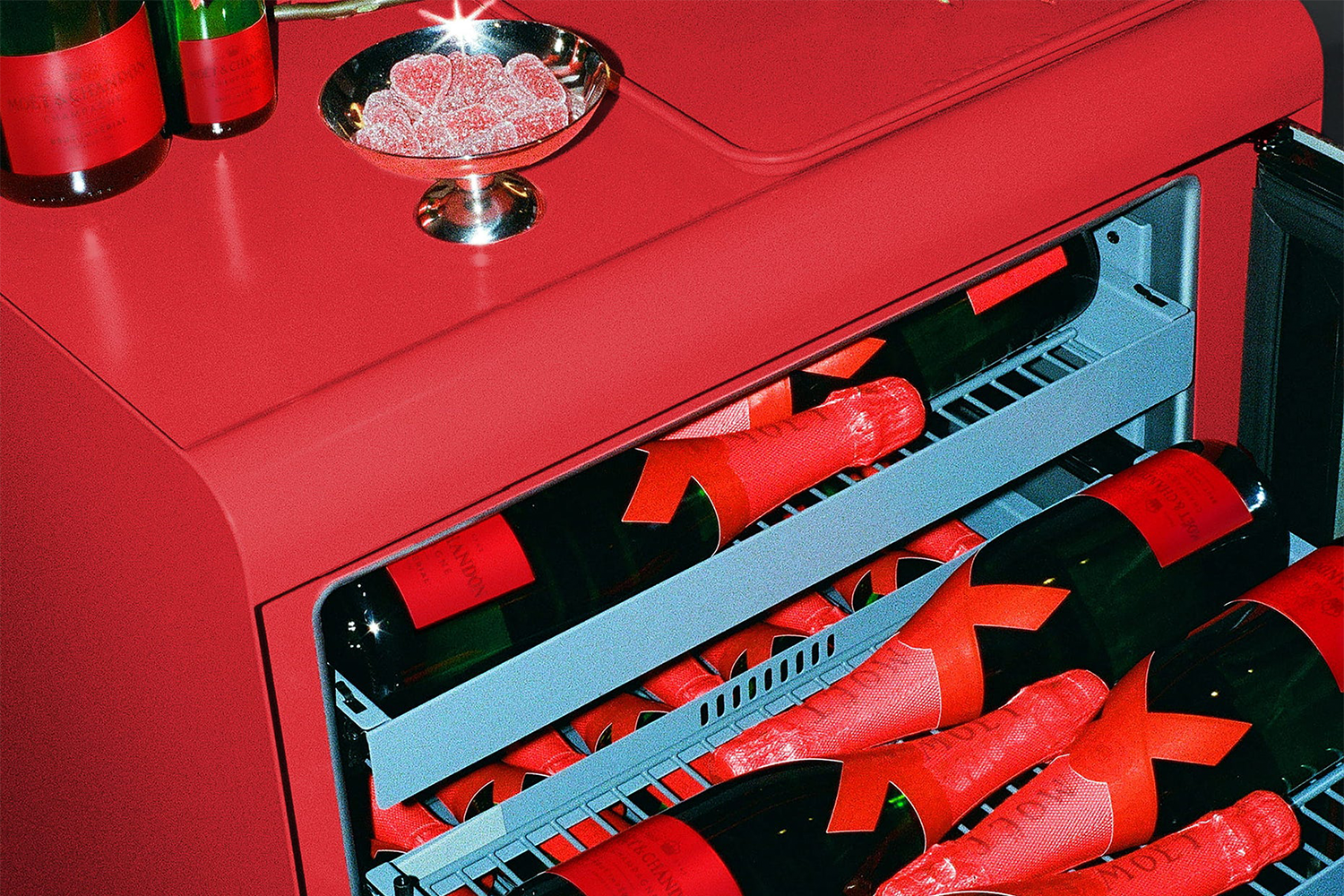 Rocco x Moët & Chandon Valentine's Fridge