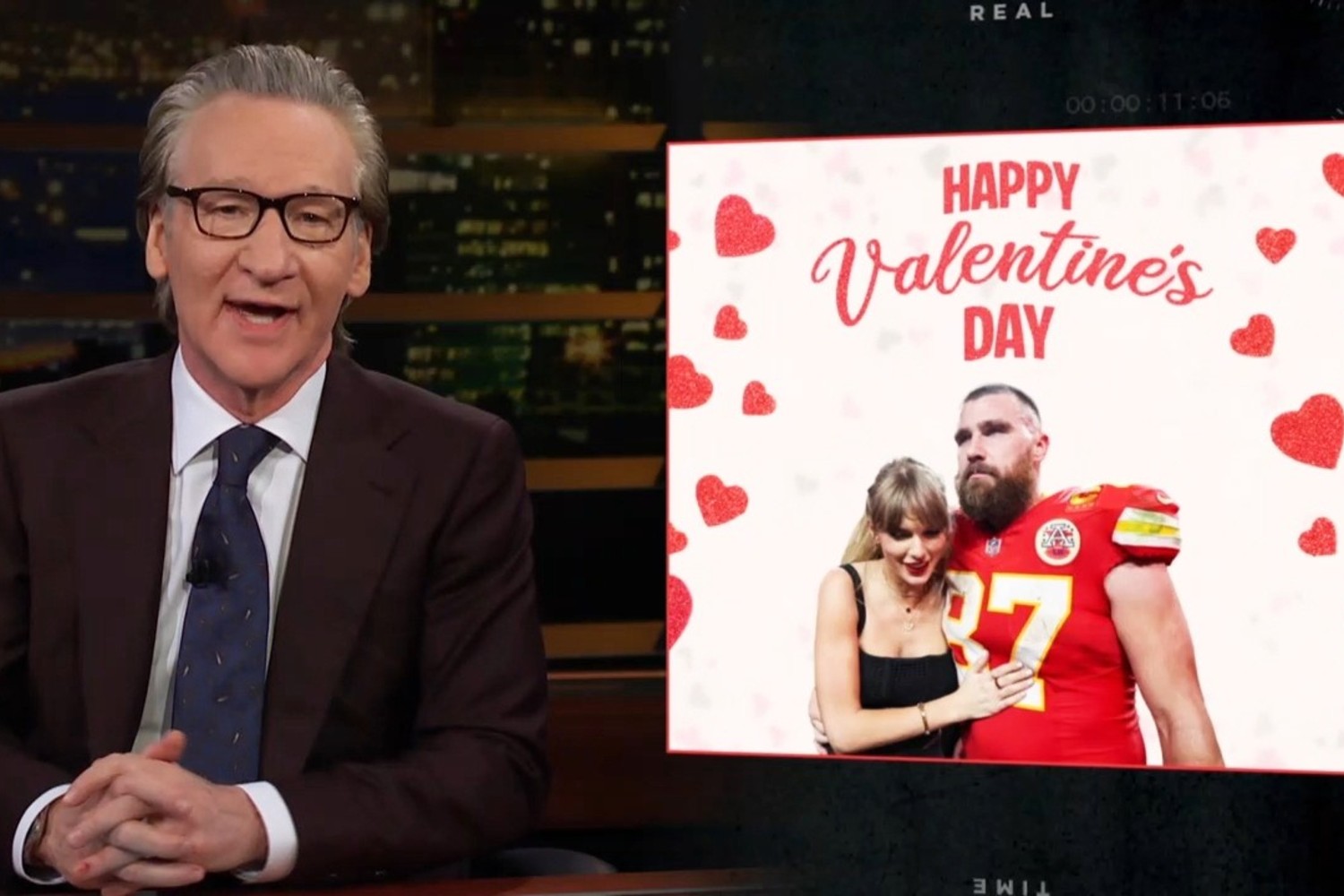 Bill Maher on Valentine's Day