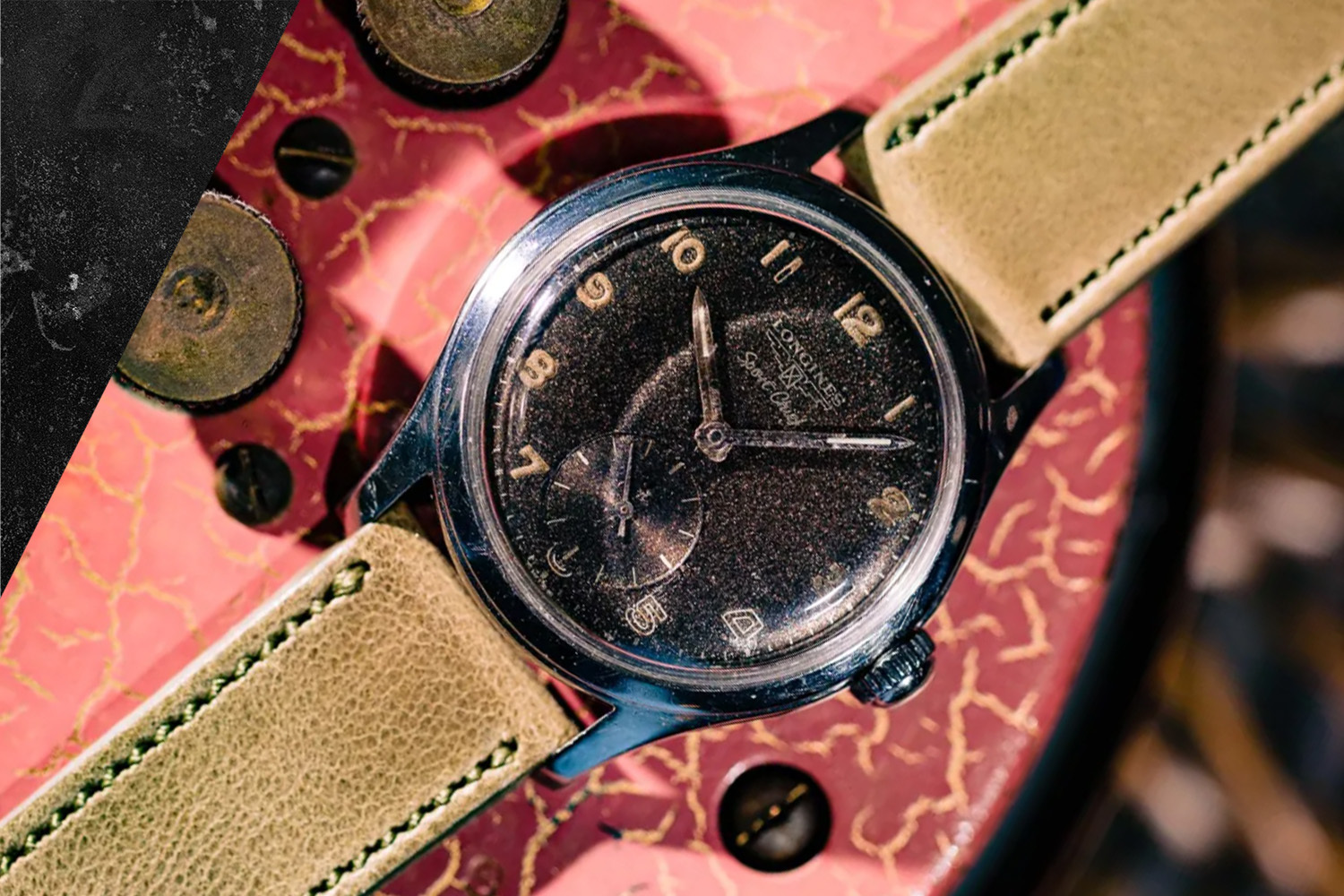 Vintage Longines Manual Wind “Sport Chief” Tropical Dial circa 1958