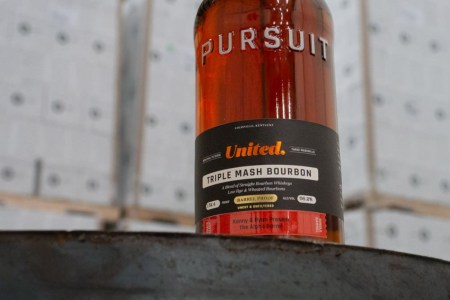 Pursuit Spirits bourbon bottle