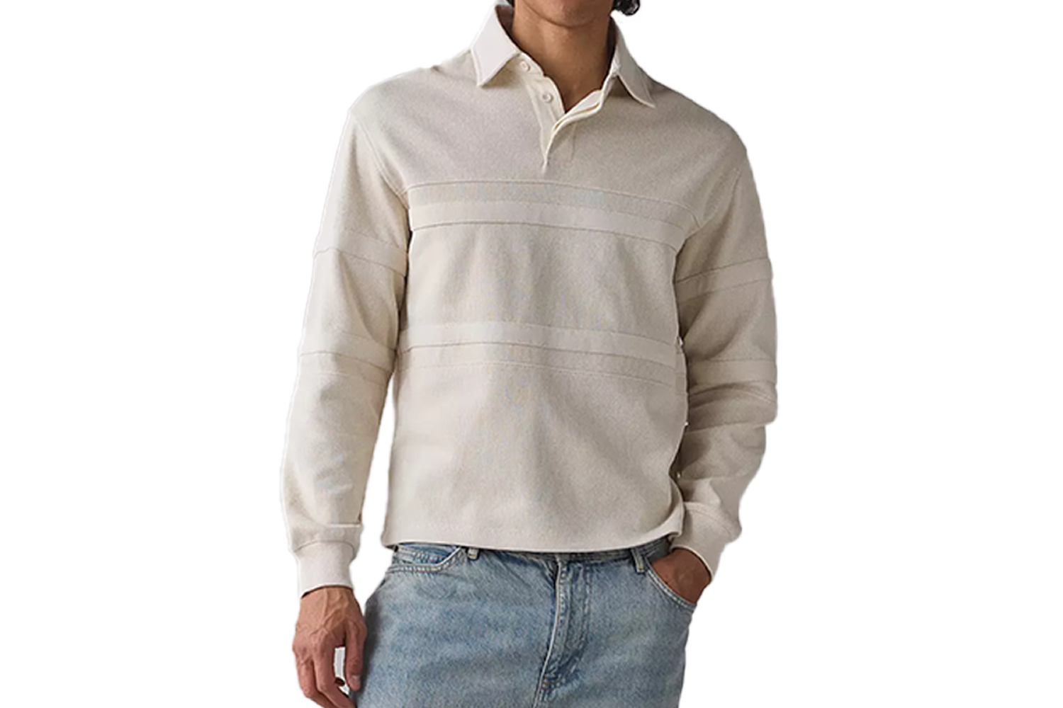 Standard Cloth Ryder Blocked Rugby Shirt