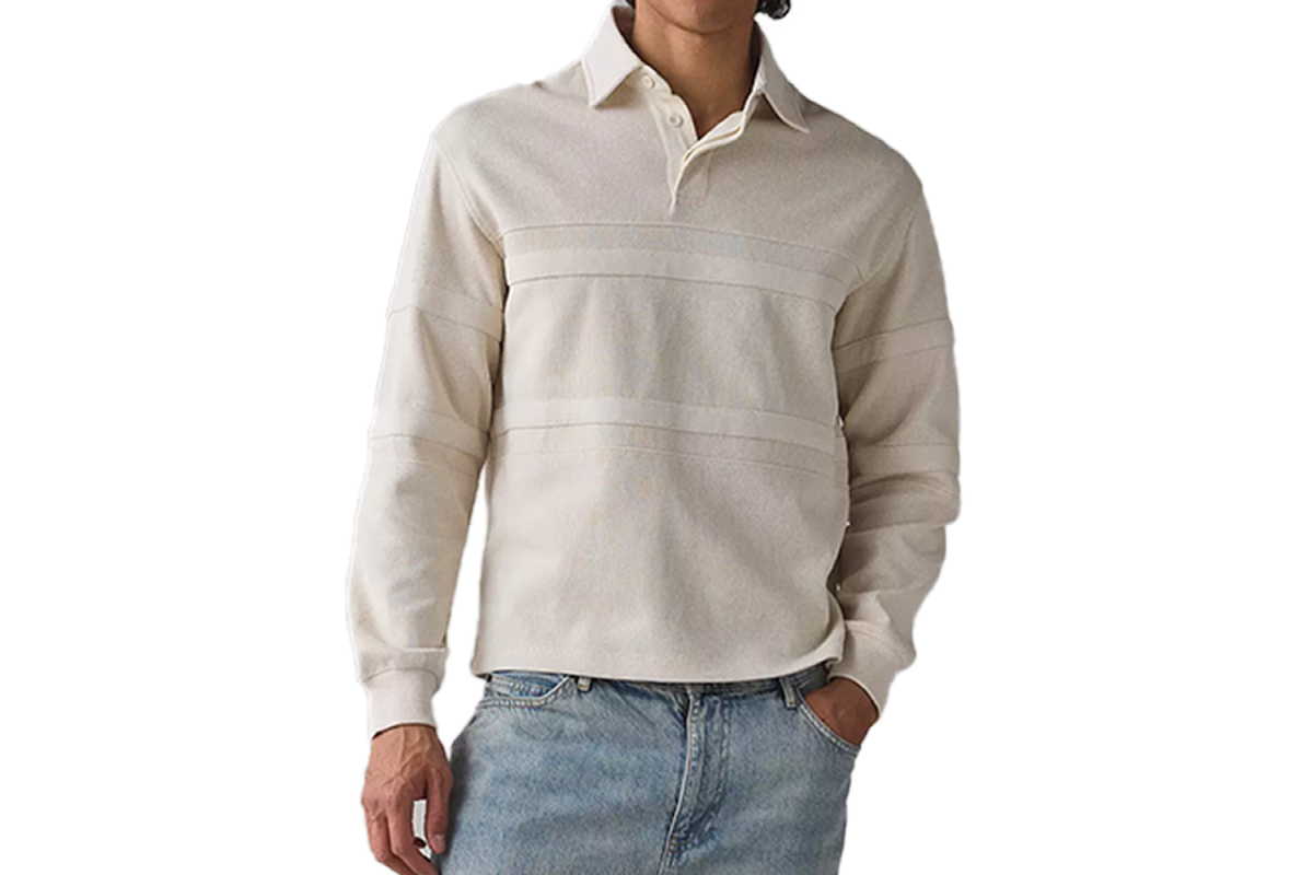 Standard Cloth Ryder Blocked Rugby Shirt