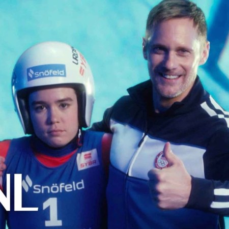 "SNL" Olympic luge sketch