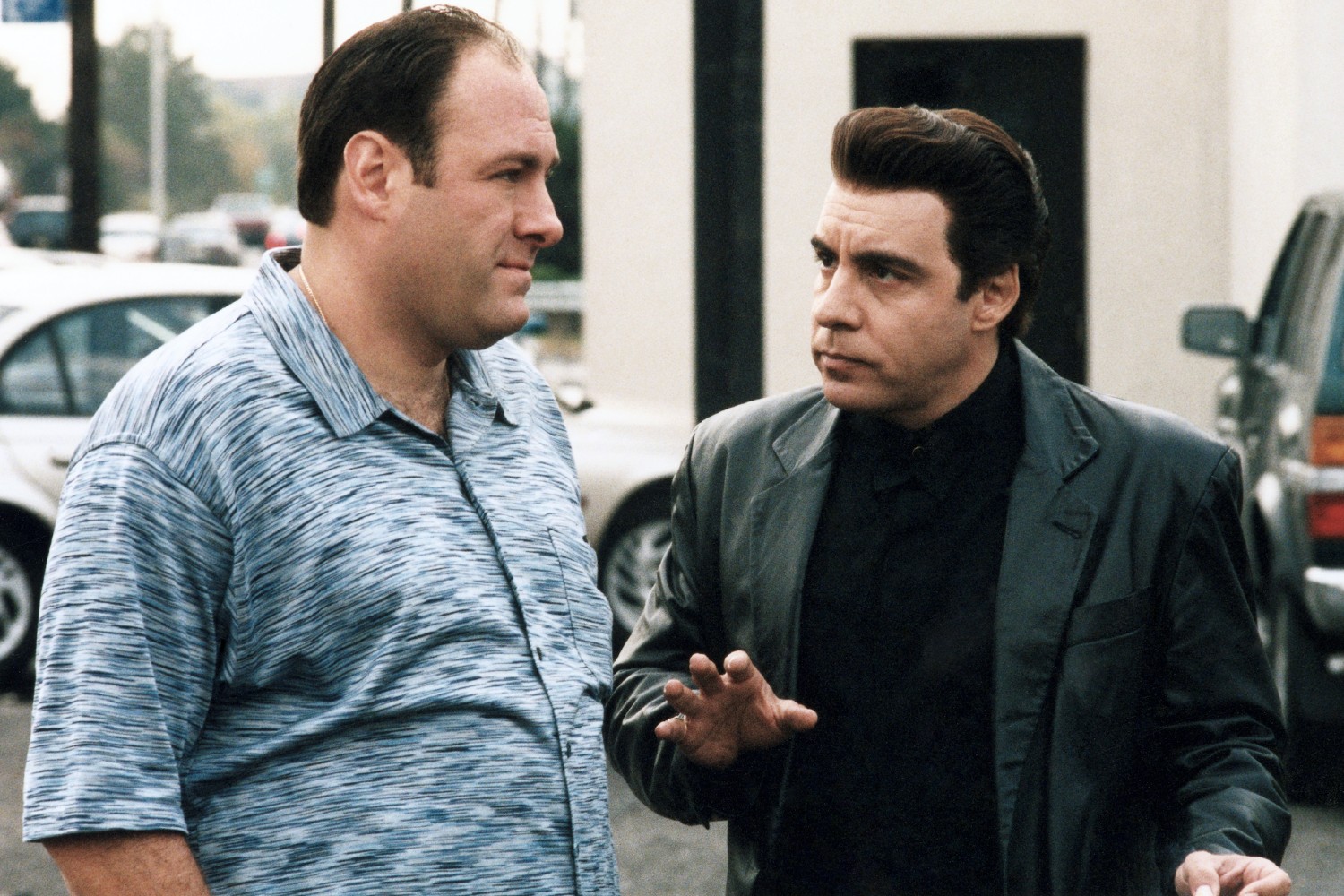 A scene from "The Sopranos"