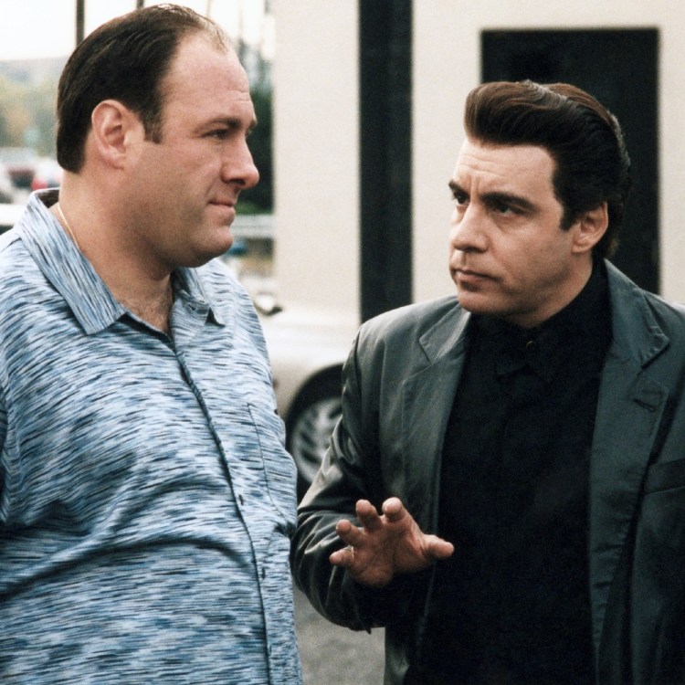 A scene from "The Sopranos"