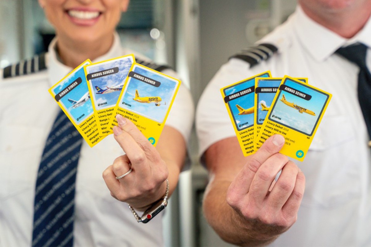 Gotta Fly 'Em All: Spirit Airlines Now Has Its Own Trading Cards