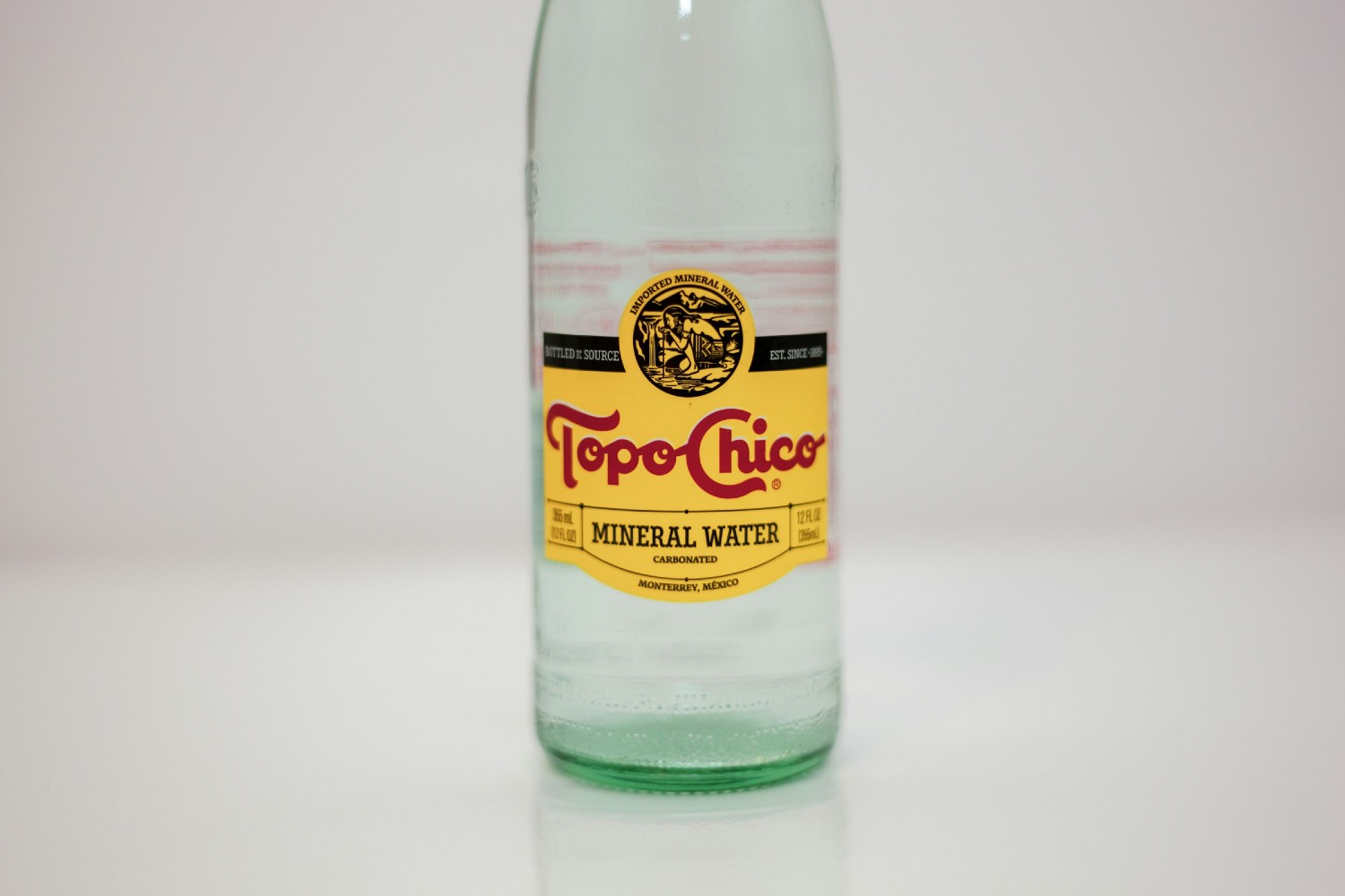 Bottle of Topo Chico