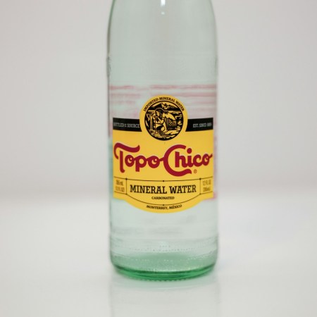 Bottle of Topo Chico