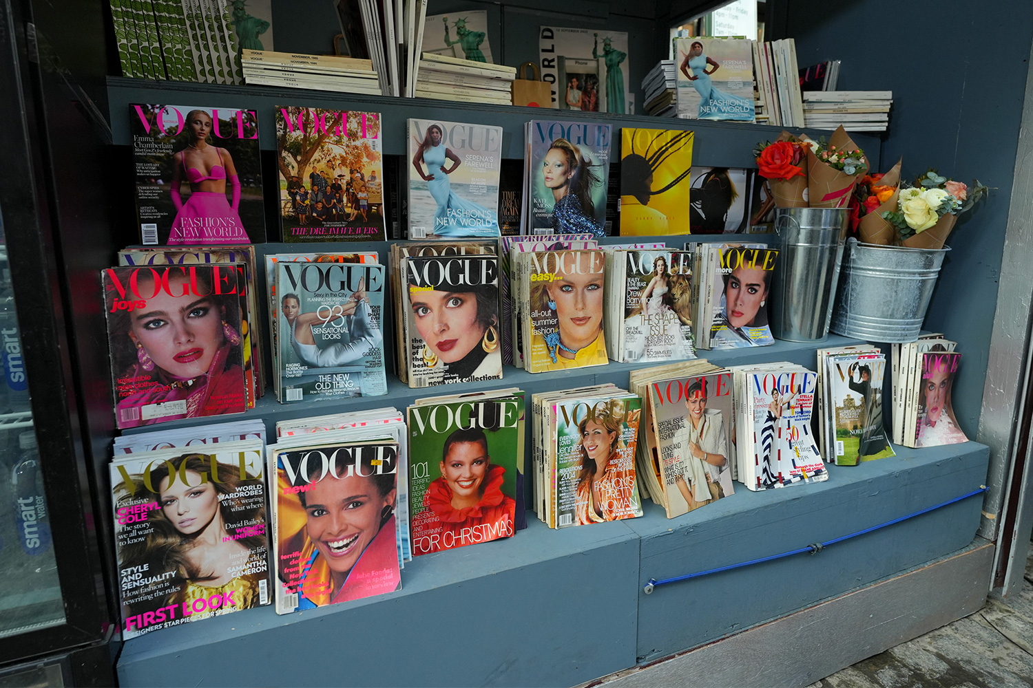 A view of the Casa Magazines x Vogue Newsstand during VOGUE World: New York on September 12, 2022 in New York City