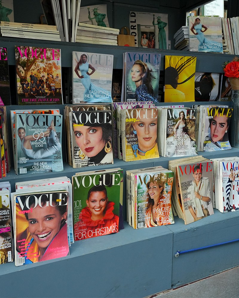 A view of the Casa Magazines x Vogue Newsstand during VOGUE World: New York on September 12, 2022 in New York City