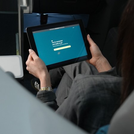 Starlink internet on an Aer Lingus flight