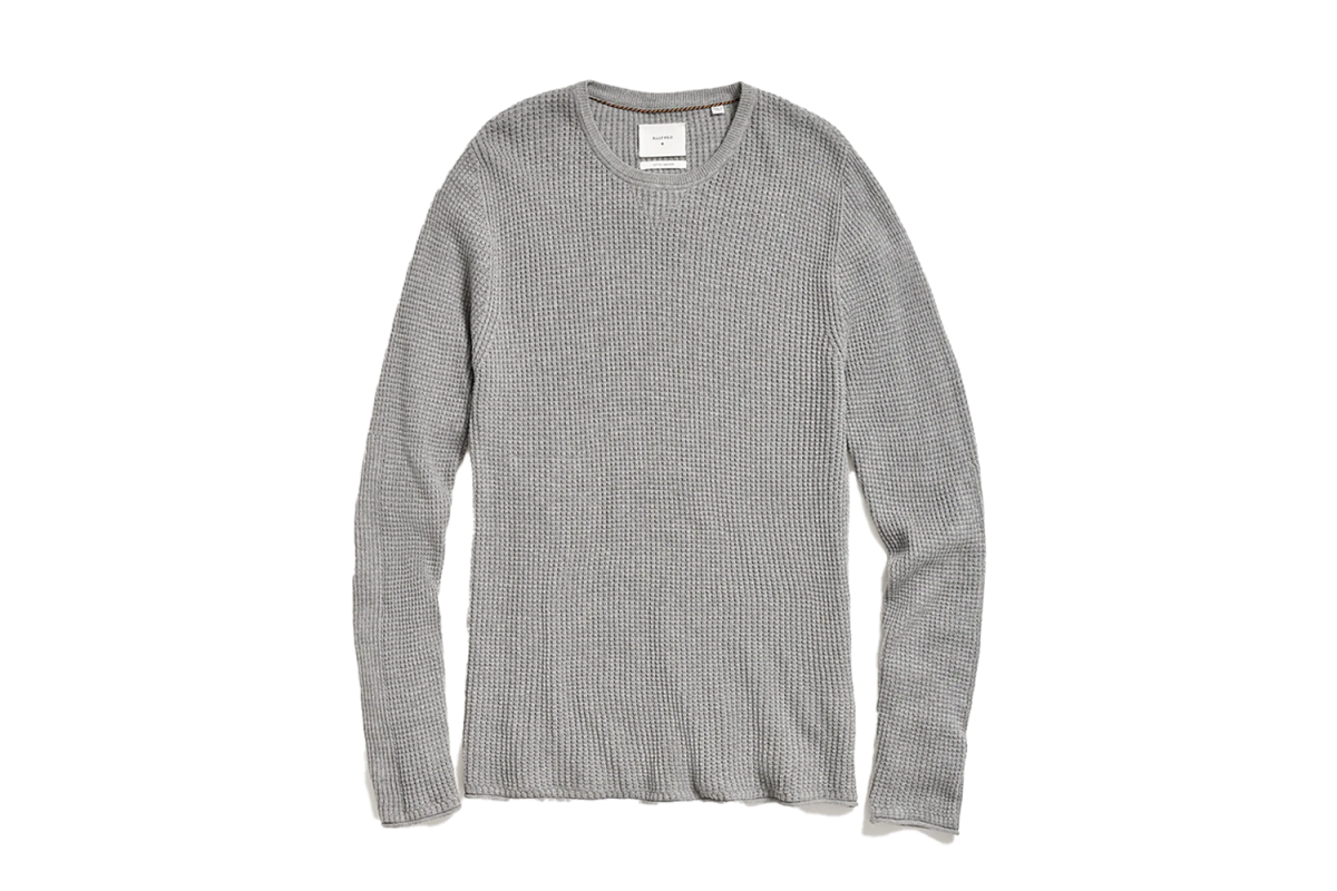 Billy Reid Mini Waffle Crew