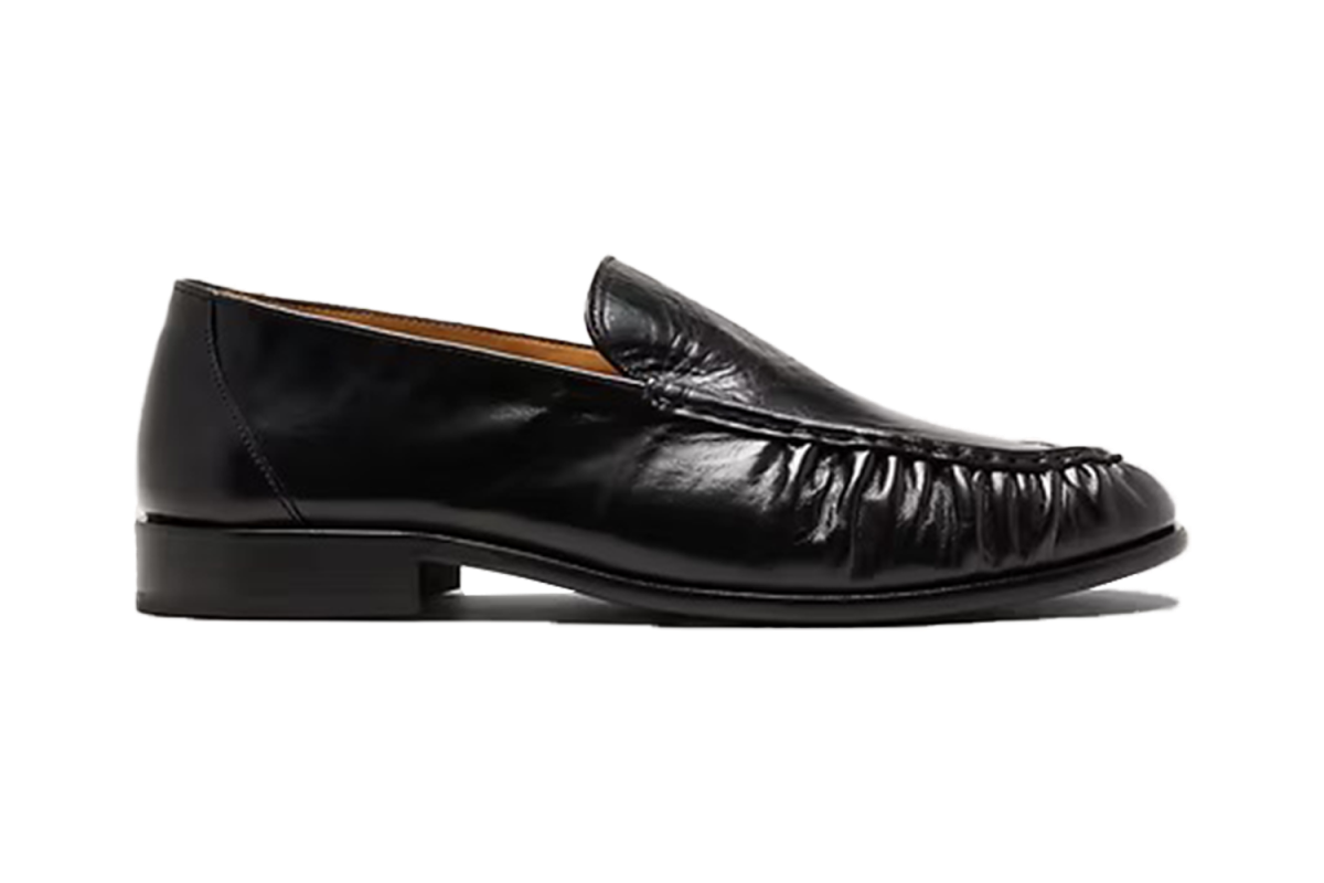 Banana Republic Leather Moc-Toe Loafer