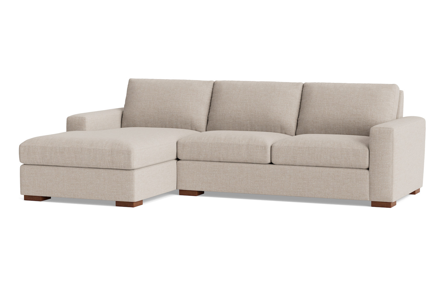 Benchmade Modern Extra Deep Couch Potato Sofa With Chaise