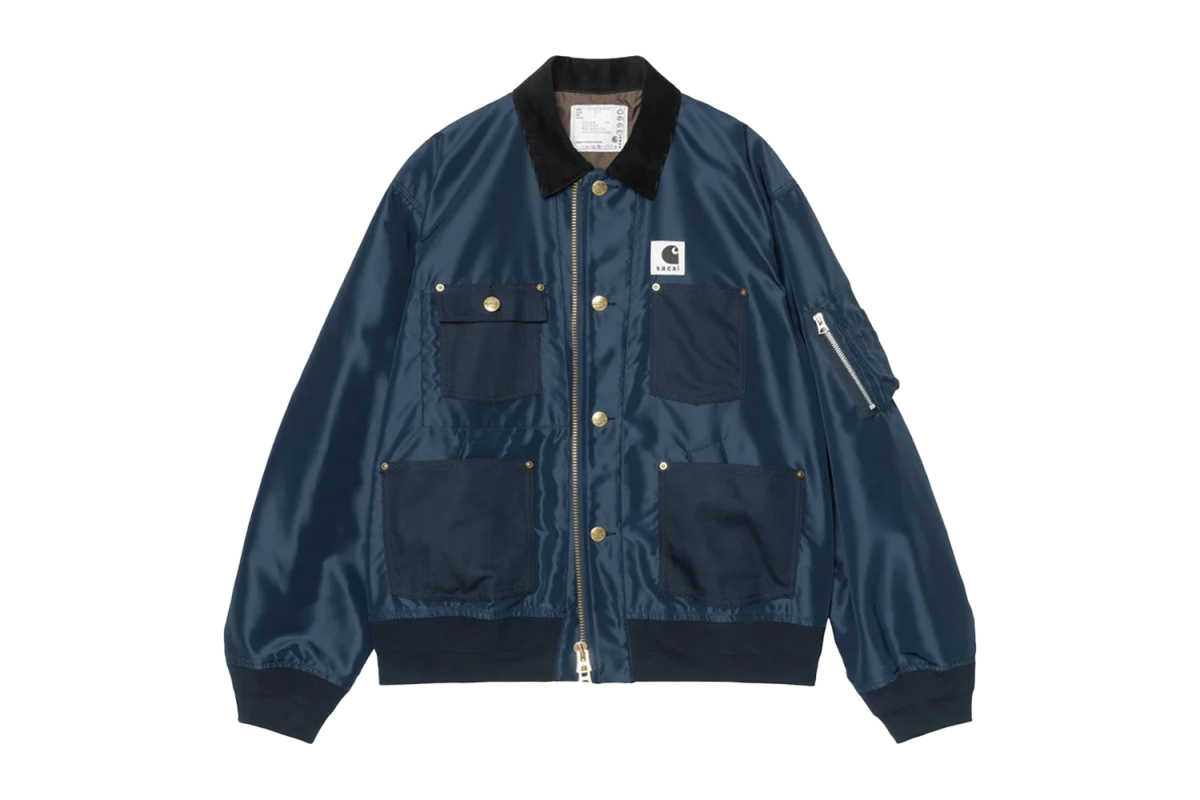 sacai x Carhartt WIP Suiting x Duck Blouson